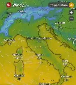 Карта погоди